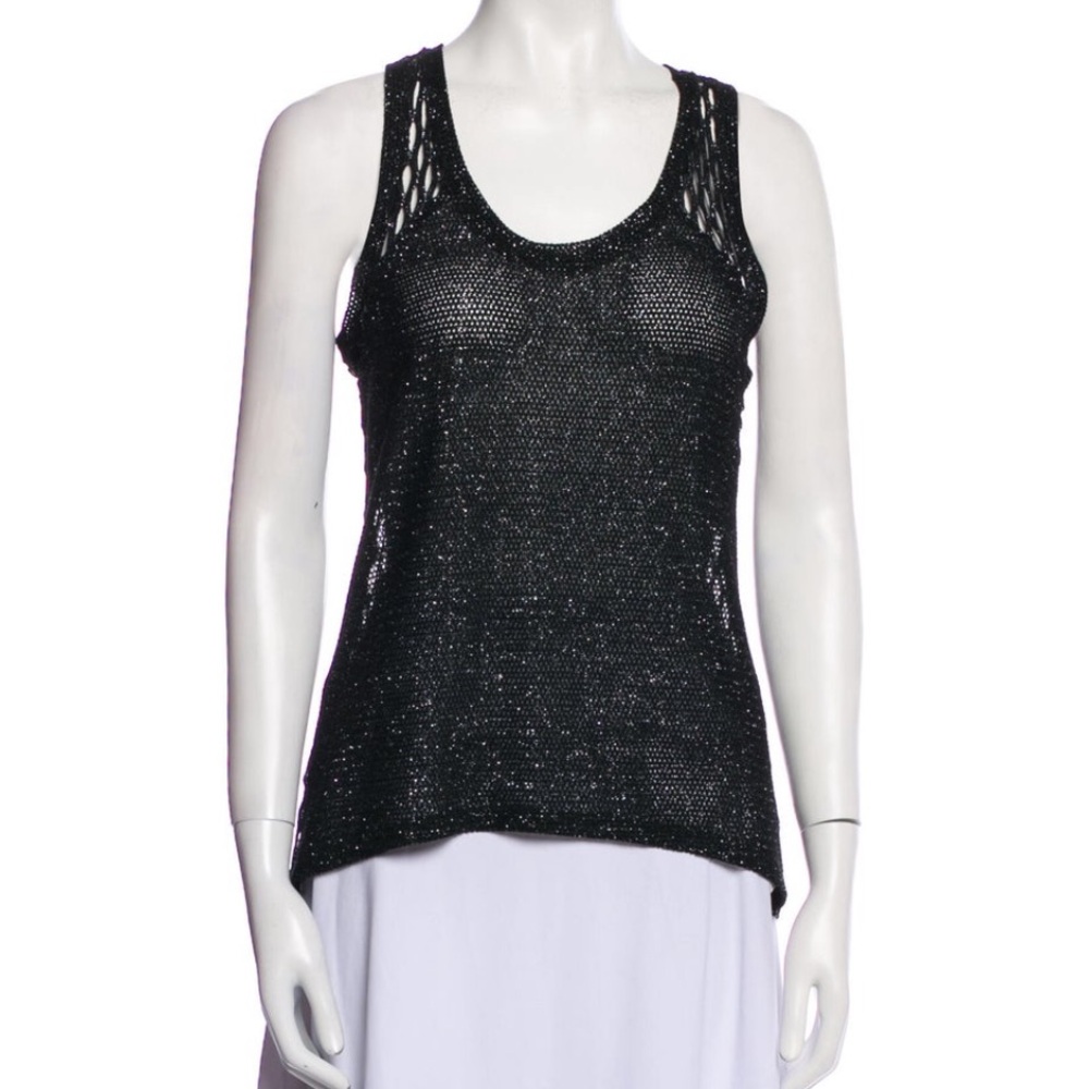 Sexy & Sparkle Generation Love Mesh Tank Top